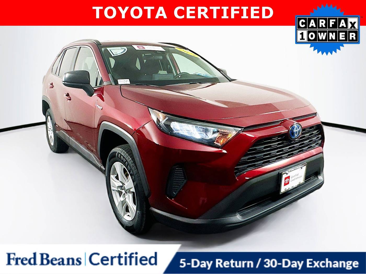 2021 Toyota RAV4 Hybrid LE — SUV — 54,894 mi — Flemington, NJ