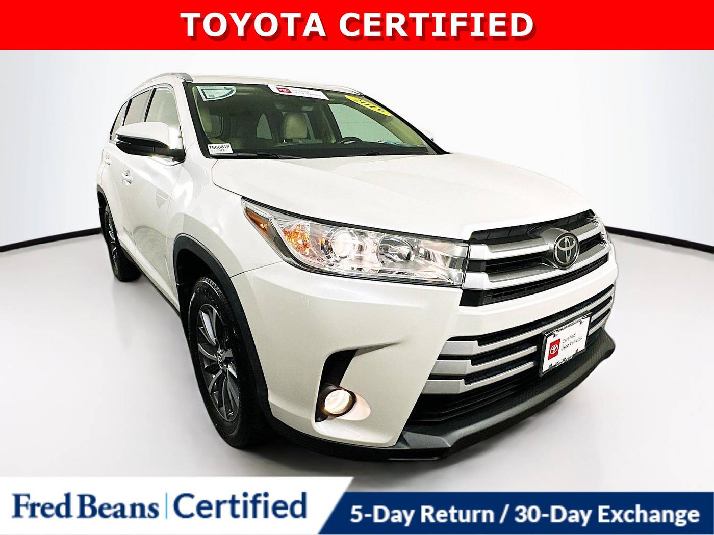 2019 Toyota Highlander XLE — SUV — 47,518 mi — Flemington, NJ