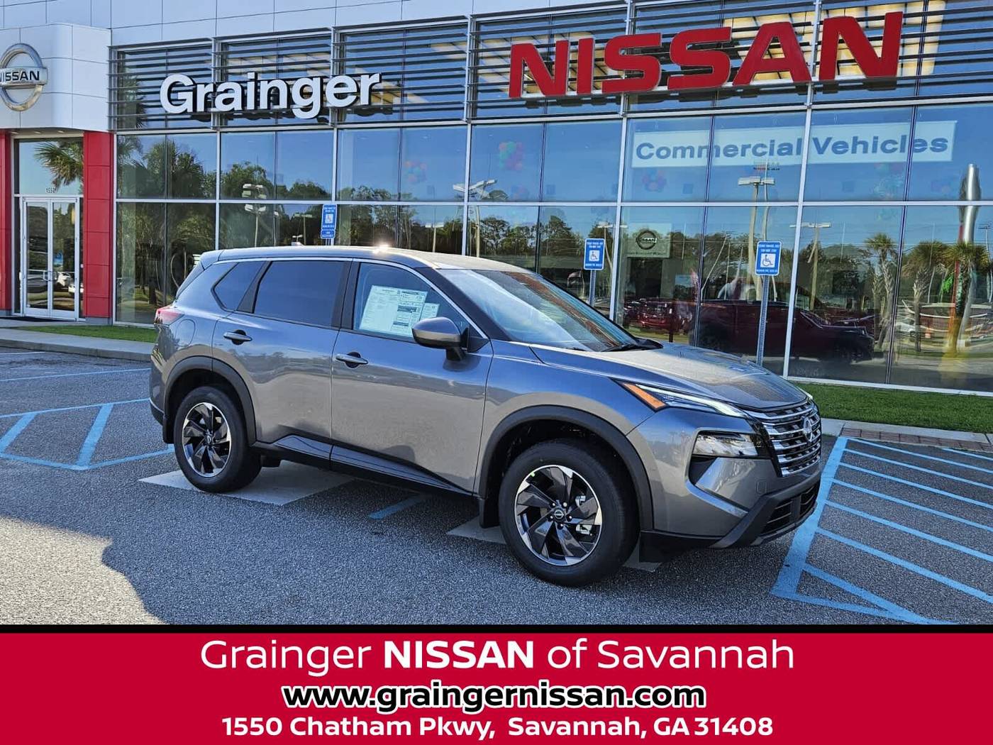 2025 Nissan Rogue SV — SUV — 3,072 mi — Garden City, GA