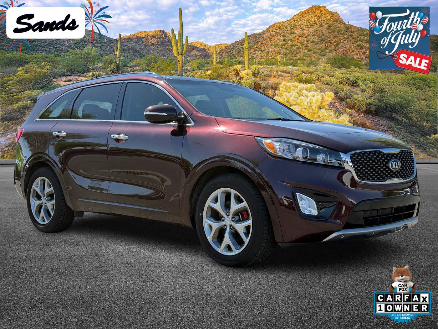 2016 Kia Sorento SX V6 — SUV — 51,863 mi — Surprise, AZ