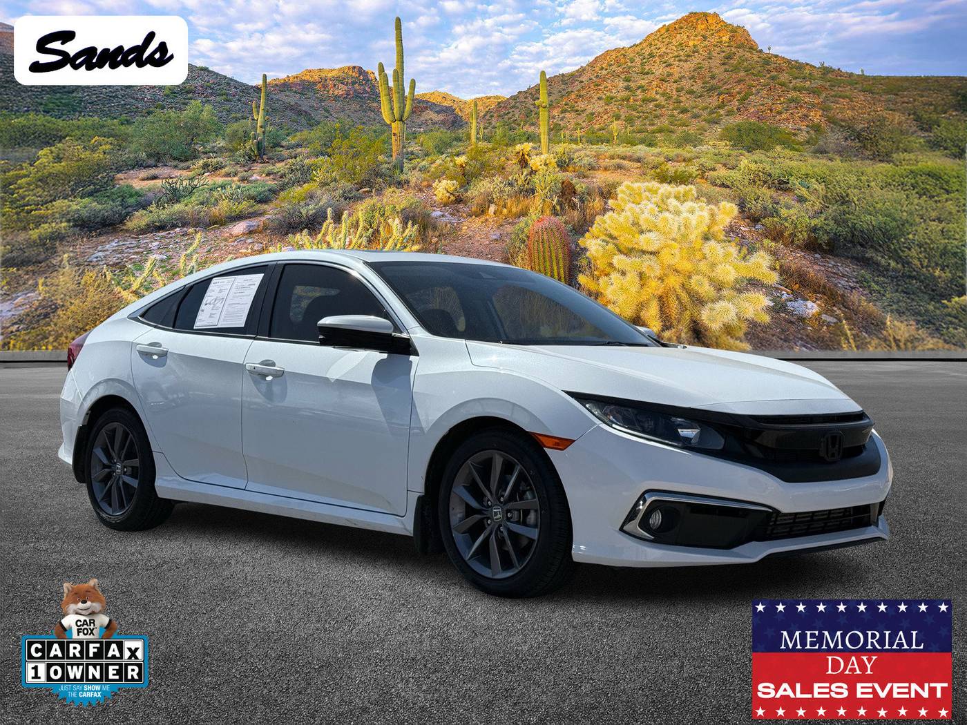 2021 Honda Civic EX — Sedan — 57,888 mi — Surprise, AZ