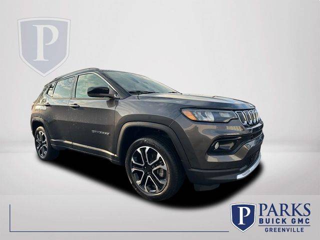 2022 Jeep Compass Limited — SUV — 36,599 mi — Greenville, SC