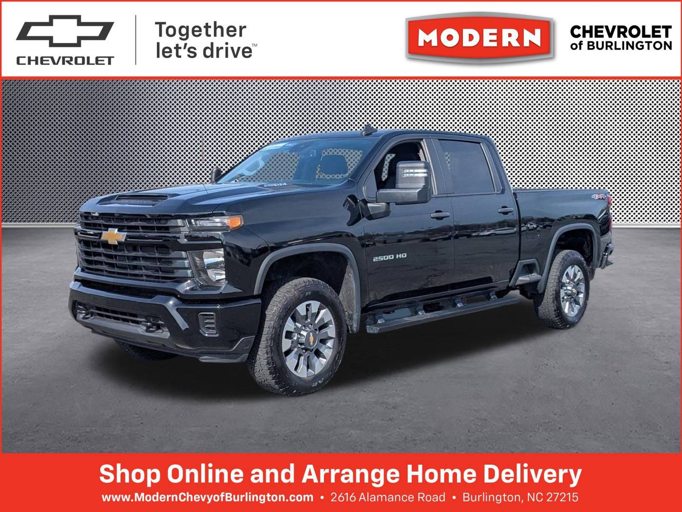 2024 Chevrolet Silverado 2500HD Custom — Pickup Truck — 15,100 mi — Burlington, NC