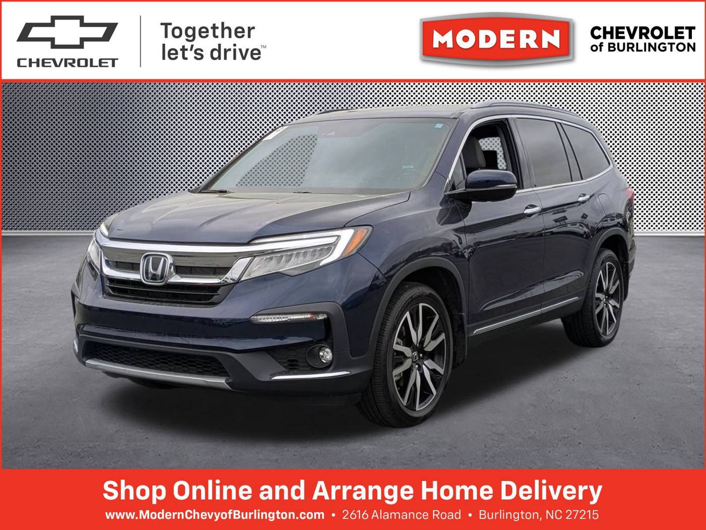 2019 Honda Pilot Elite — SUV — 32,521 mi — Burlington, NC