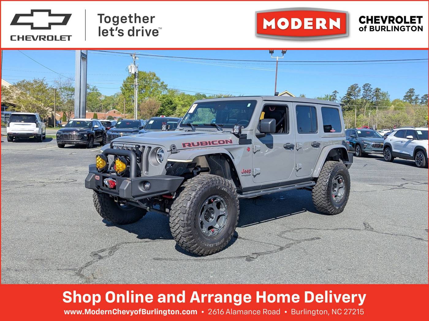 2019 Jeep Wrangler Rubicon — SUV — 51,125 mi — Burlington, NC