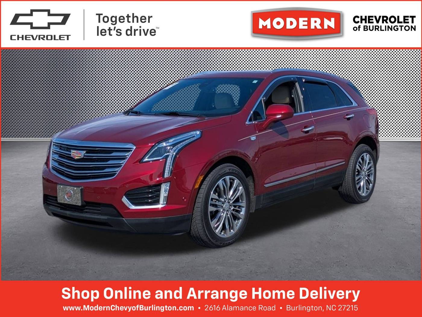 2017 Cadillac XT5 Premium Luxury — SUV — 35,539 mi — Burlington, NC