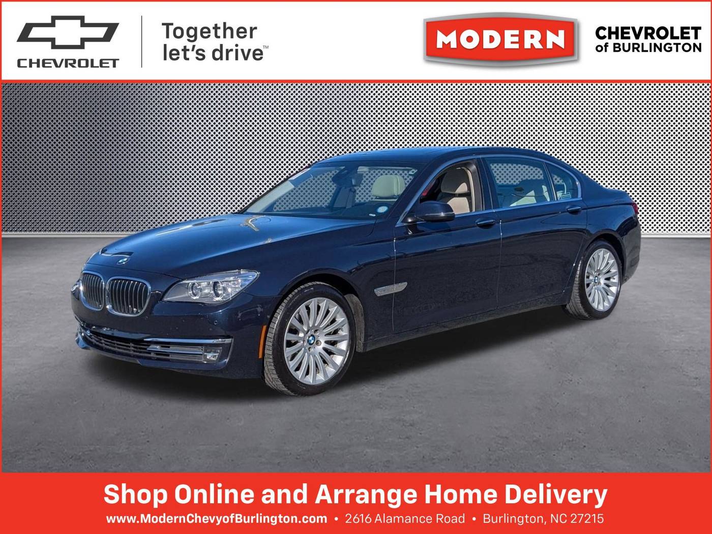 2014 BMW 7 Series 740Li — Sedan — 125,656 mi — Burlington, NC
