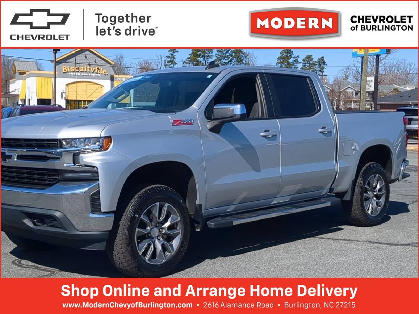 2021 Chevrolet Silverado 1500 LT — Pickup Truck — 55,645 mi — Burlington, NC