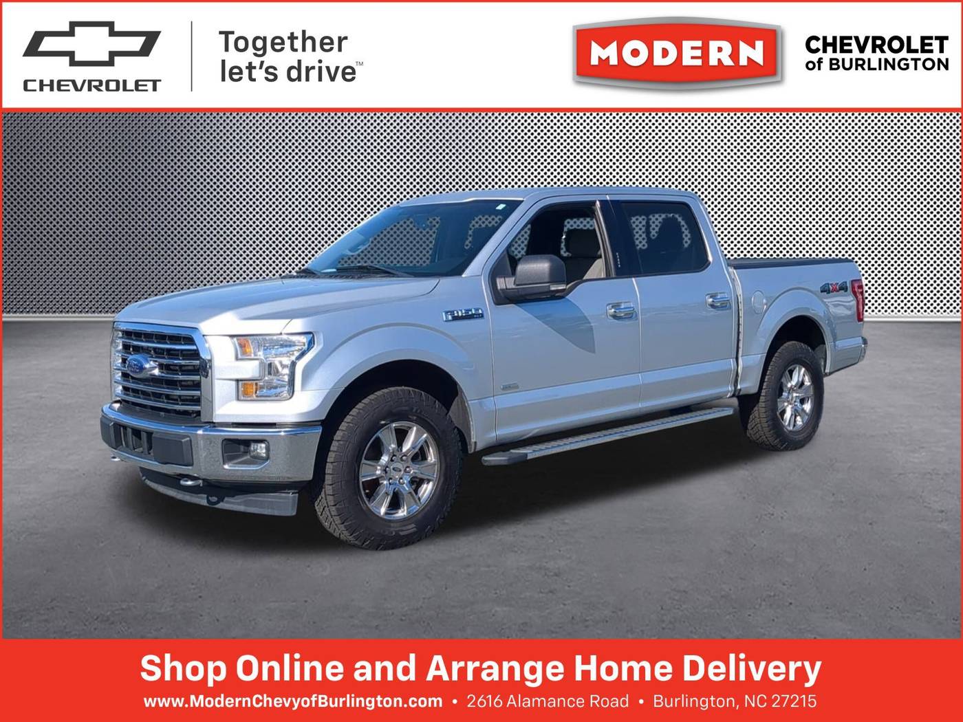 2017 Ford F-150 XLT — Pickup Truck — 143,236 mi — Burlington, NC