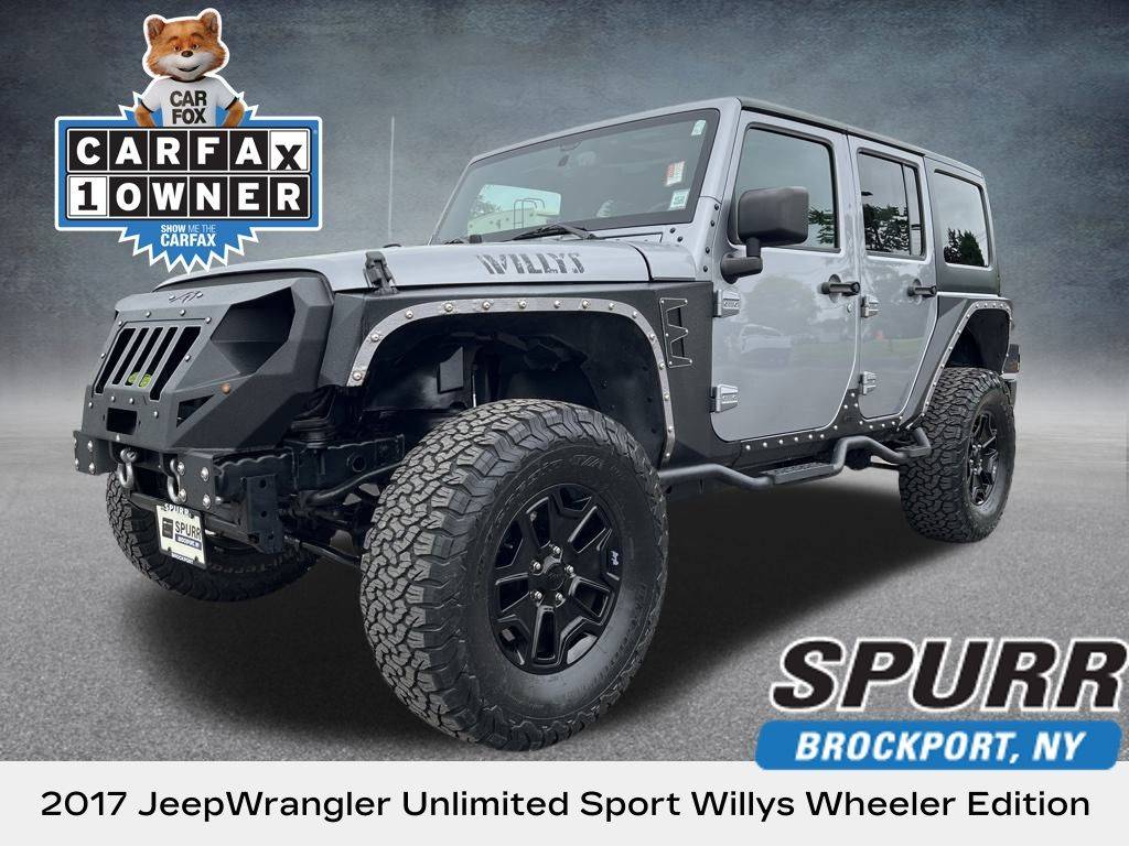 2017 Jeep Wrangler Willys Wheeler — SUV — 50,216 mi — Brockport, NY