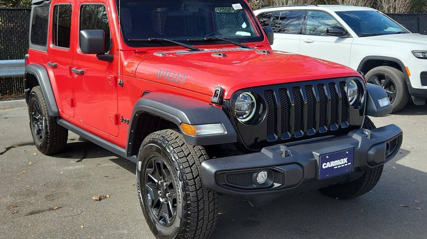 2022 Jeep Wrangler Willys — SUV — 28,570 mi — Wilmington, NC