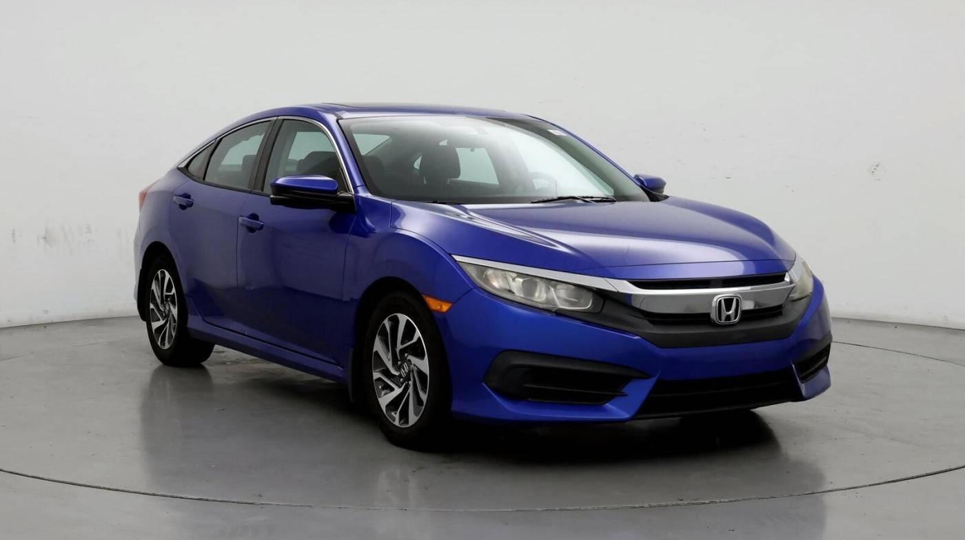 2016 Honda Civic EX — Sedan — 91,761 mi — LaFayette, LA