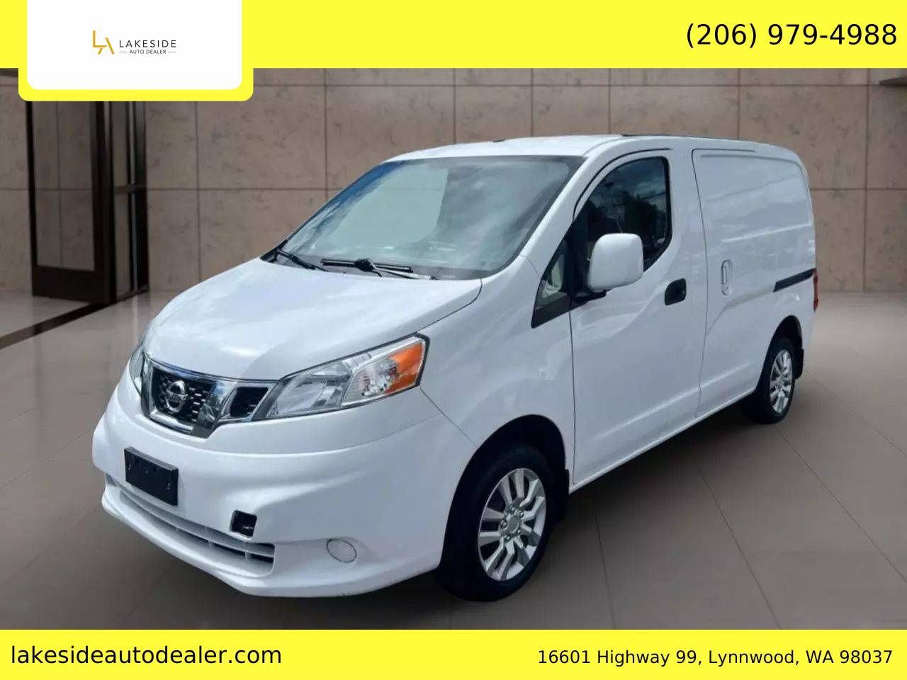 2017 Nissan NV200 Compact Cargo SV — Cargo Van — 84,298 mi — Lynnwood, WA