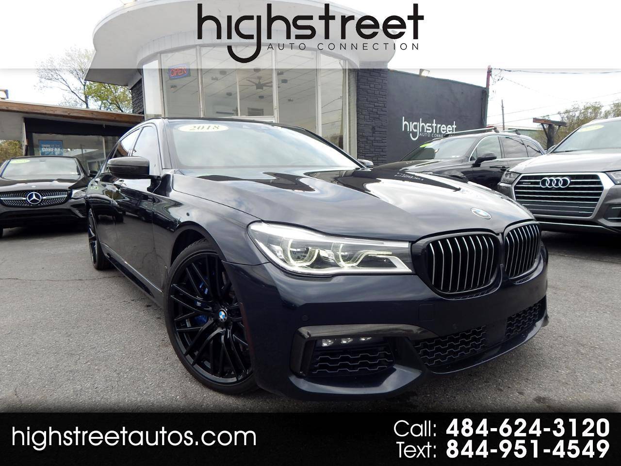 2018 BMW 7 Series 750i — Sedan — 74,756 mi — Pottstown, PA
