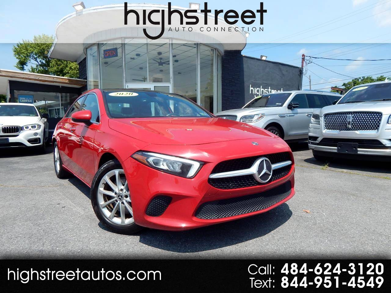 2020 Mercedes-Benz A-Class A 220 — Sedan — 85,342 mi — Pottstown, PA