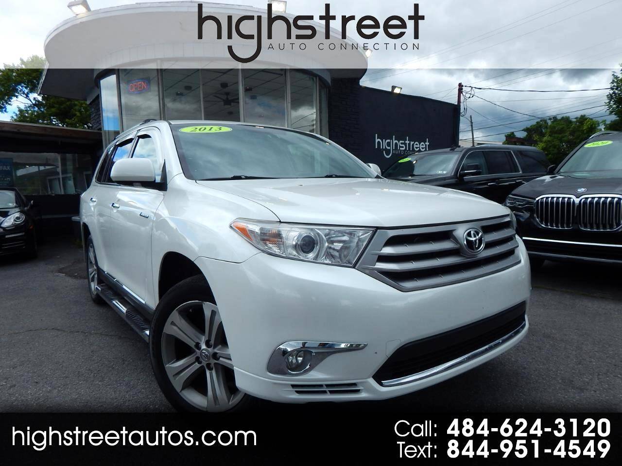 2013 Toyota Highlander Limited — SUV — 103,461 mi — Pottstown, PA