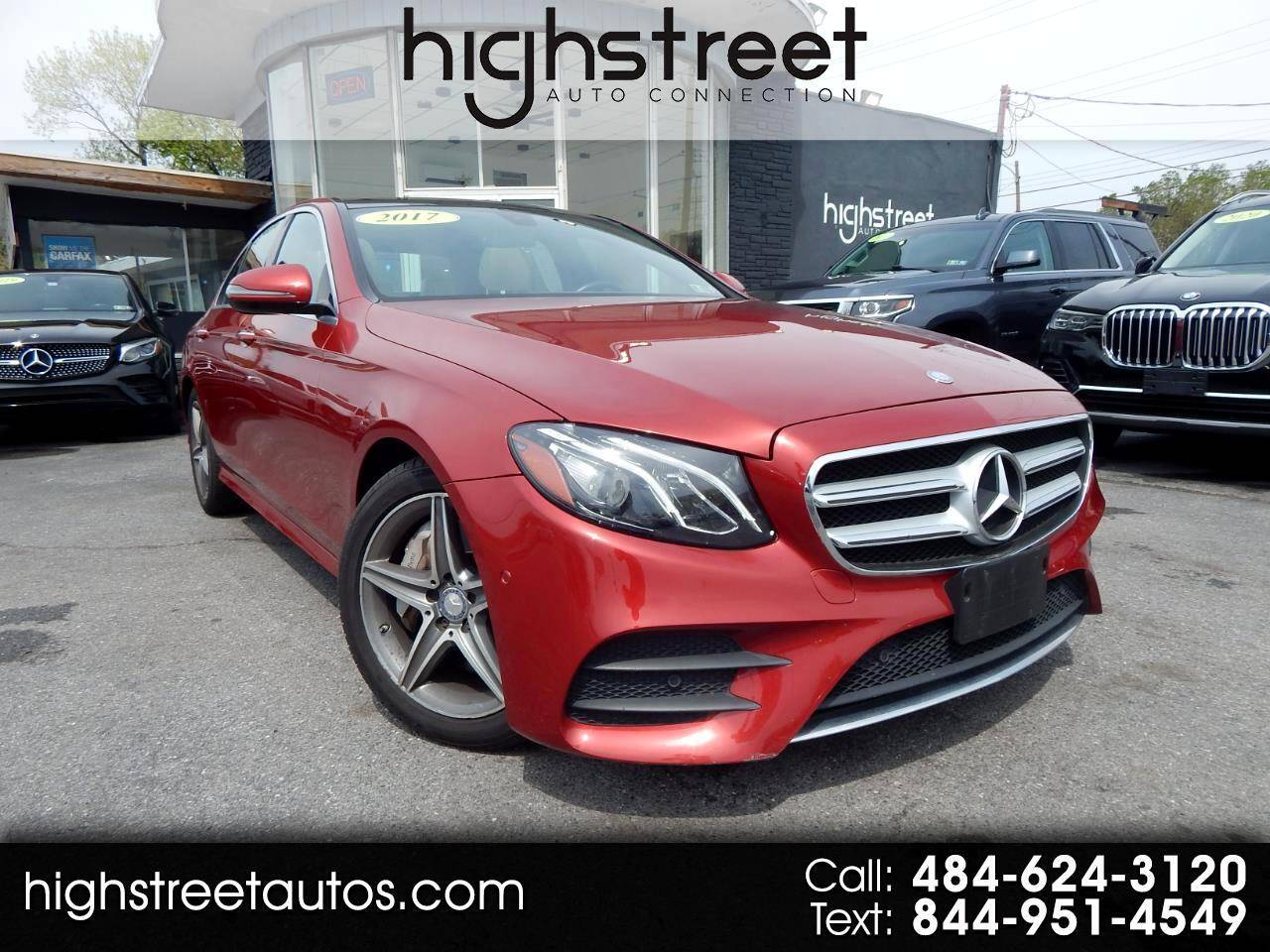 2017 Mercedes-Benz E-Class E 300 — Sedan — 91,635 mi — Pottstown, PA