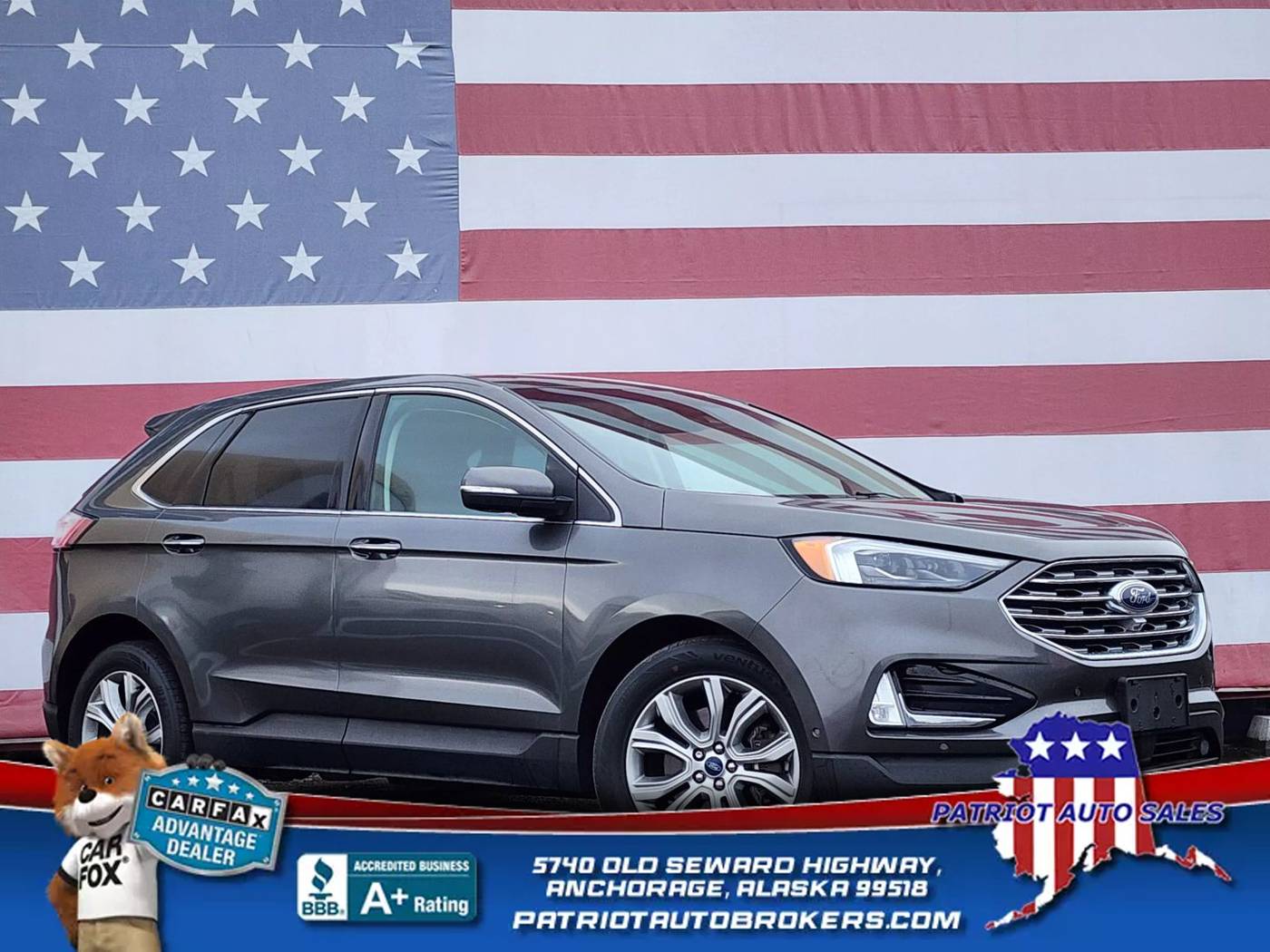 2019 Ford Edge Titanium — SUV — 87,211 mi — Anchorage, AK