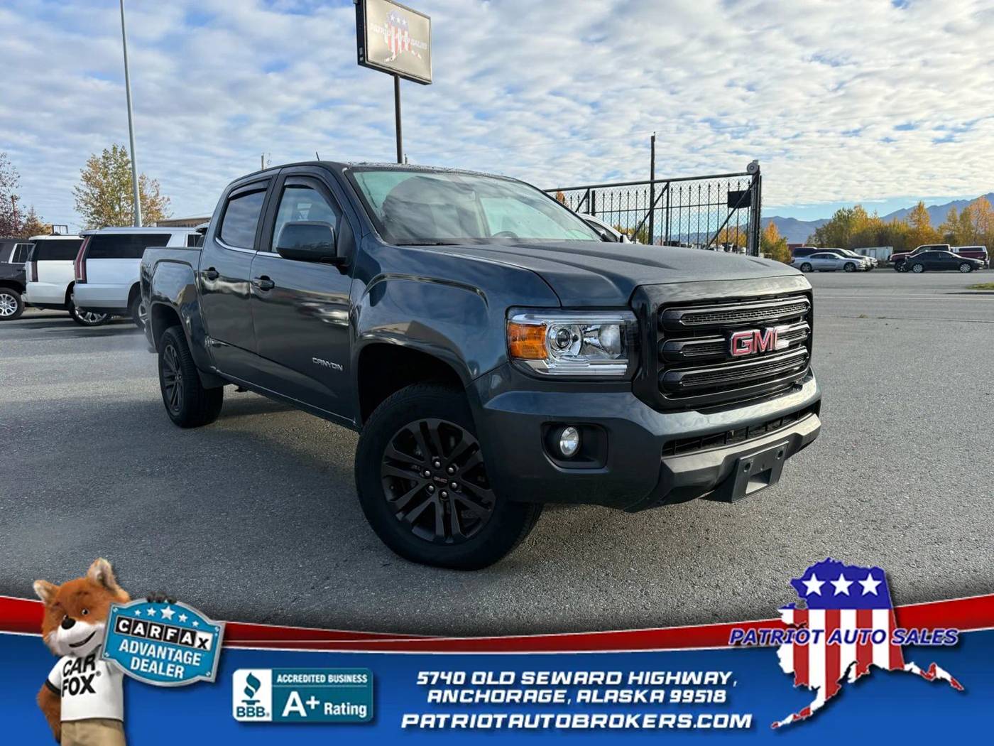 2019 GMC Canyon SLE — Pickup Truck — 106,436 mi — Anchorage, AK