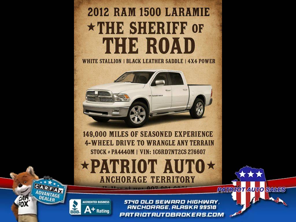 2012 Ram 1500 Laramie — Pickup Truck — 149,421 mi — Anchorage, AK