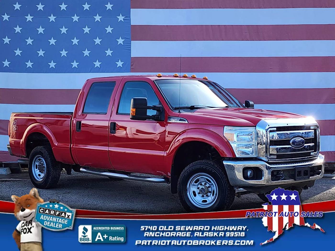 2012 Ford Super Duty F-250 XLT — Pickup Truck — 53,675 mi — Anchorage, AK