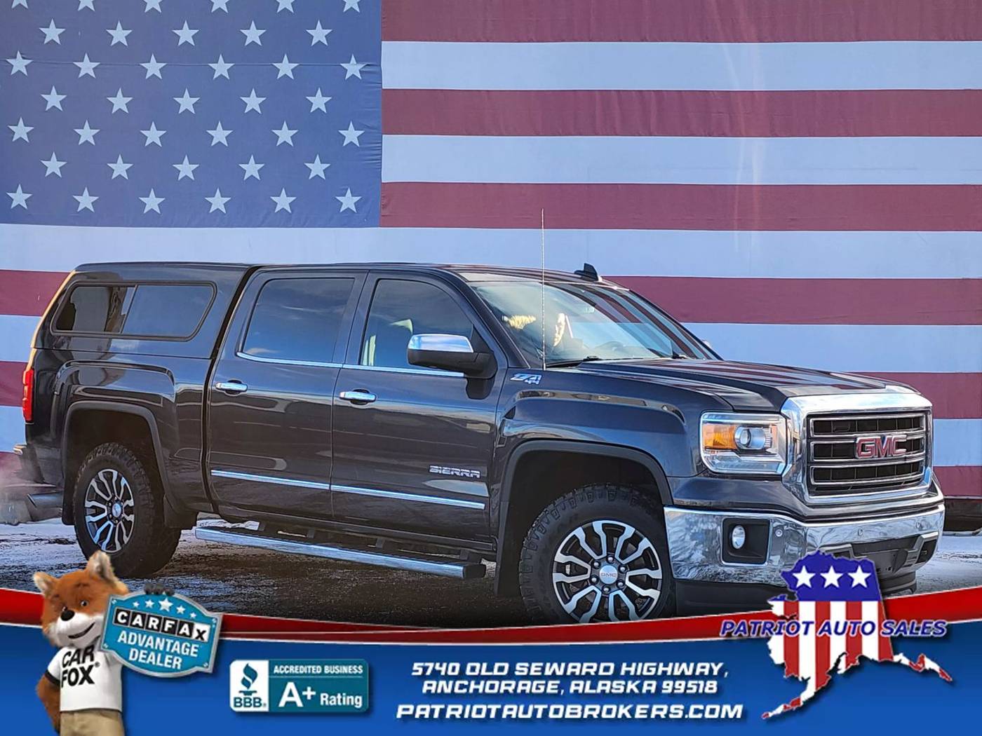 2015 GMC Sierra 1500 SLT — Pickup Truck — 125,406 mi — Anchorage, AK