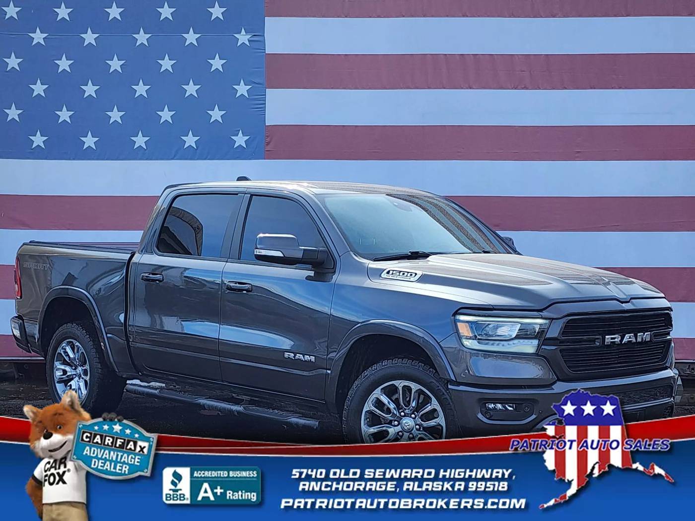 2021 Ram 1500 Laramie — Pickup Truck — 103,645 mi — Anchorage, AK