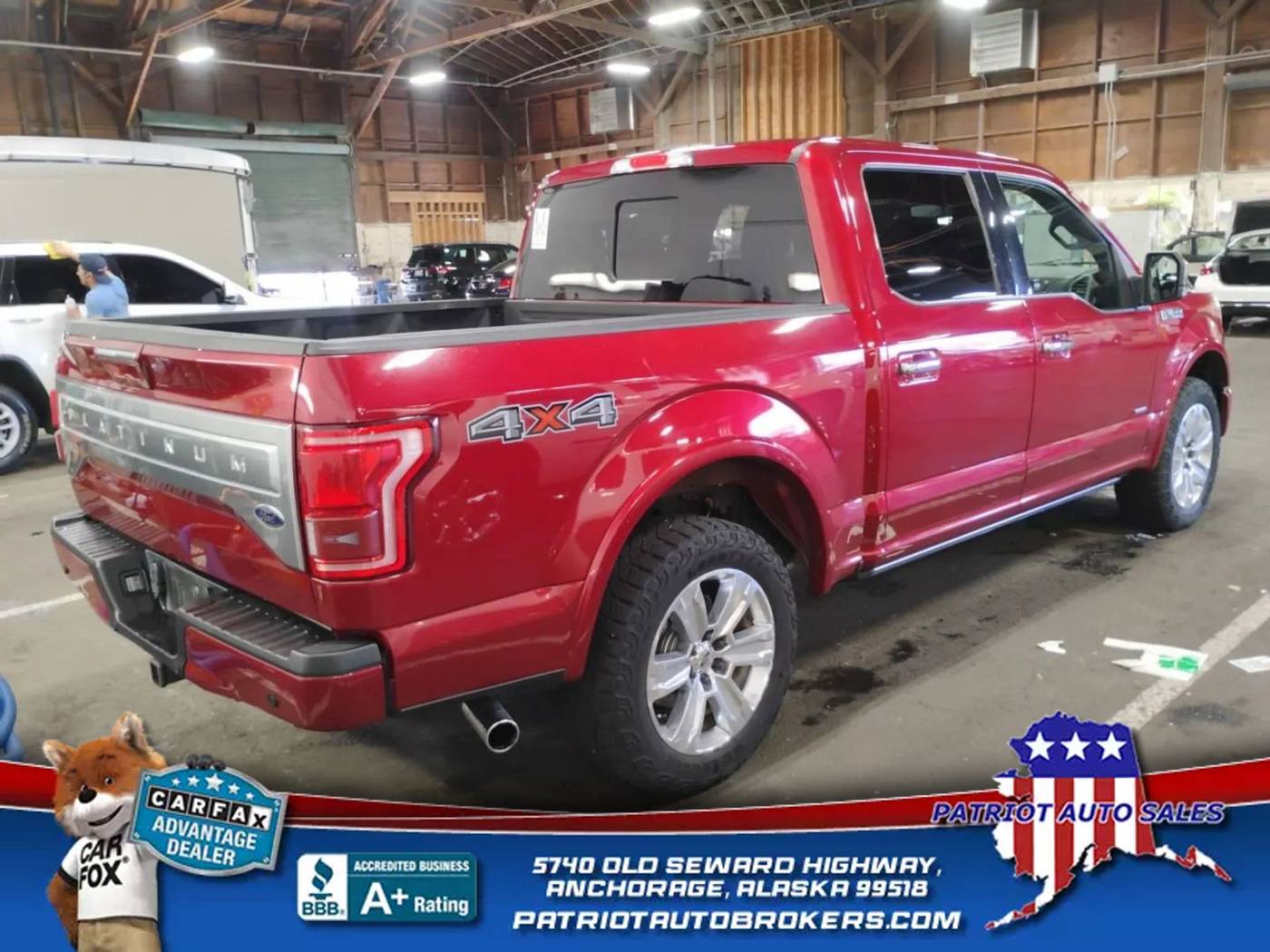 2017 Ford F-150 Platinum — Pickup Truck — 99,180 mi — Anchorage, AK