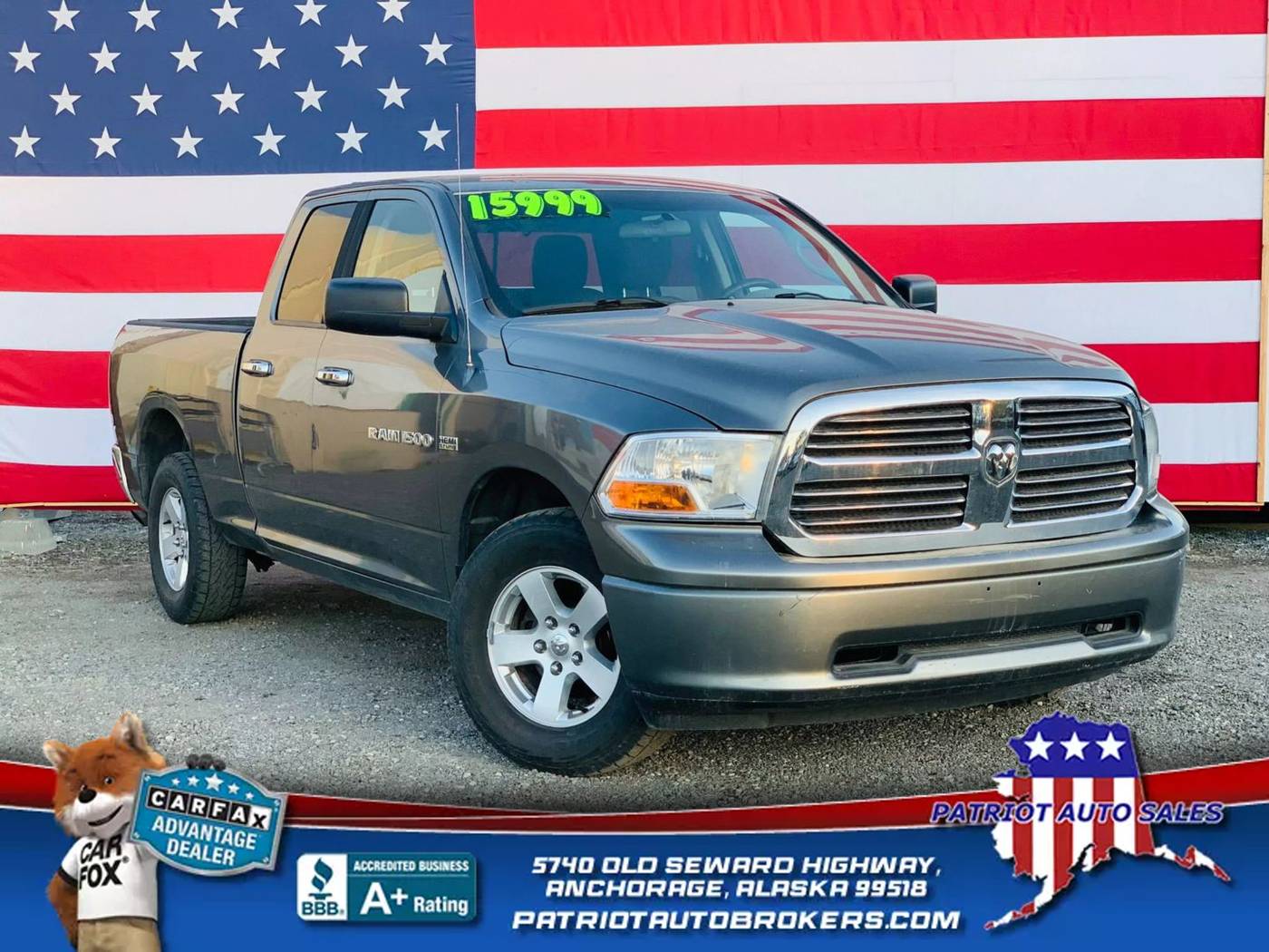 2011 Ram 1500 SLT — Pickup Truck — 170,619 mi — Anchorage, AK