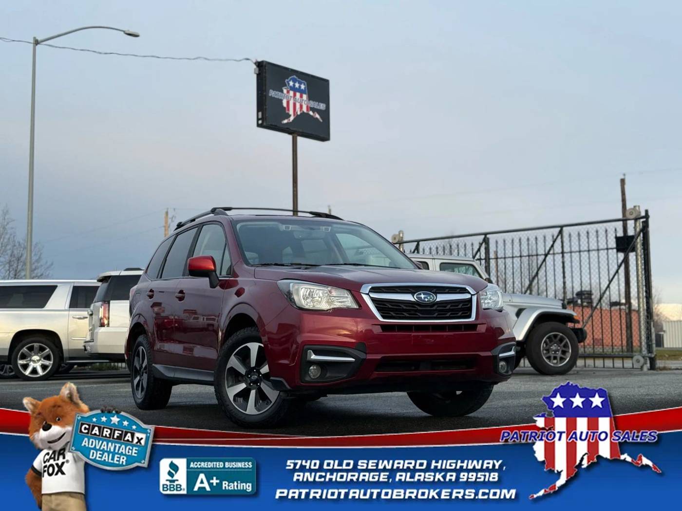 2017 Subaru Forester 2.5i Premium — SUV — 87,603 mi — Anchorage, AK