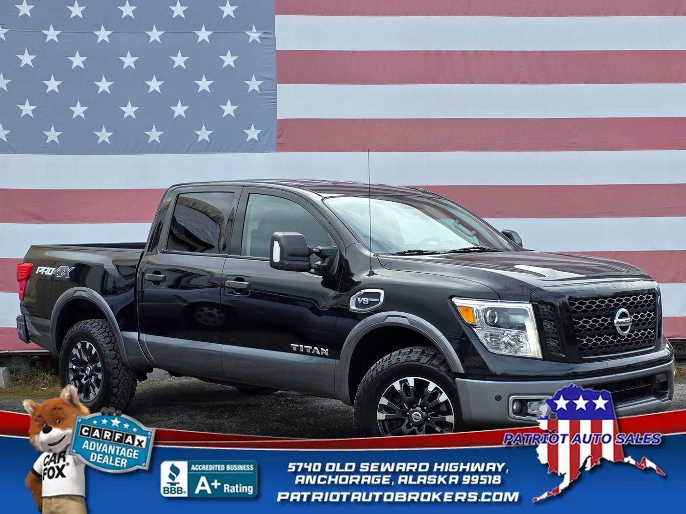 2017 Nissan Titan PRO-4X — Pickup Truck — 103,957 mi — Anchorage, AK