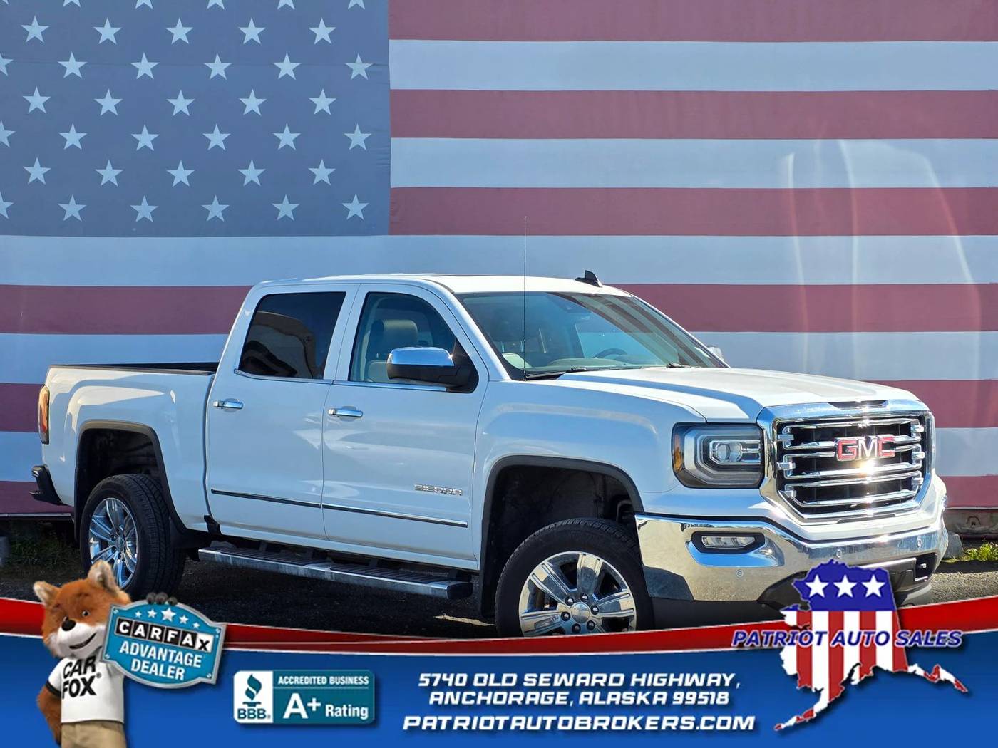 2018 GMC Sierra 1500 SLT — Pickup Truck — 43,089 mi — Anchorage, AK