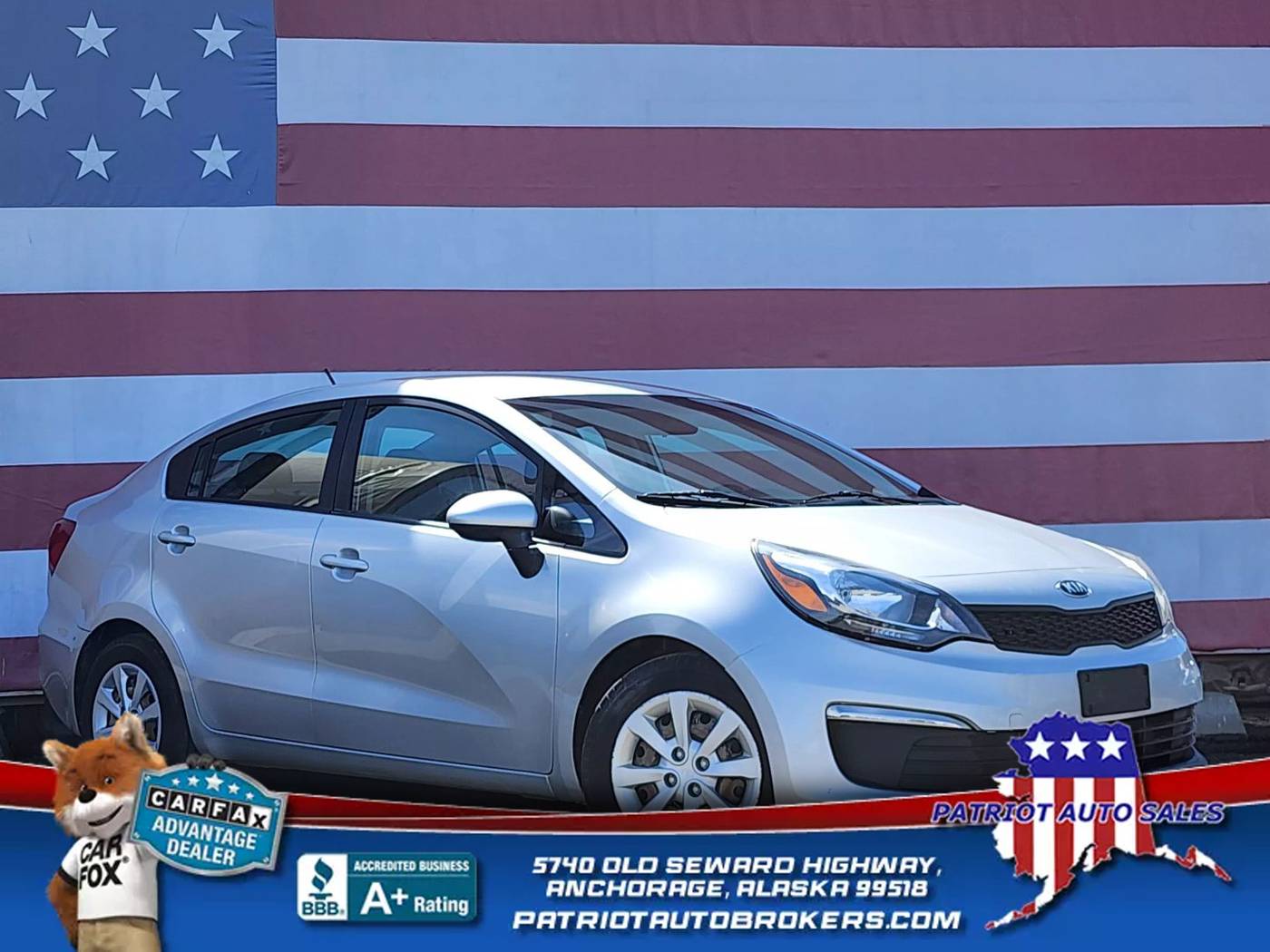 2016 Kia Rio LX — Sedan — 91,177 mi — Anchorage, AK