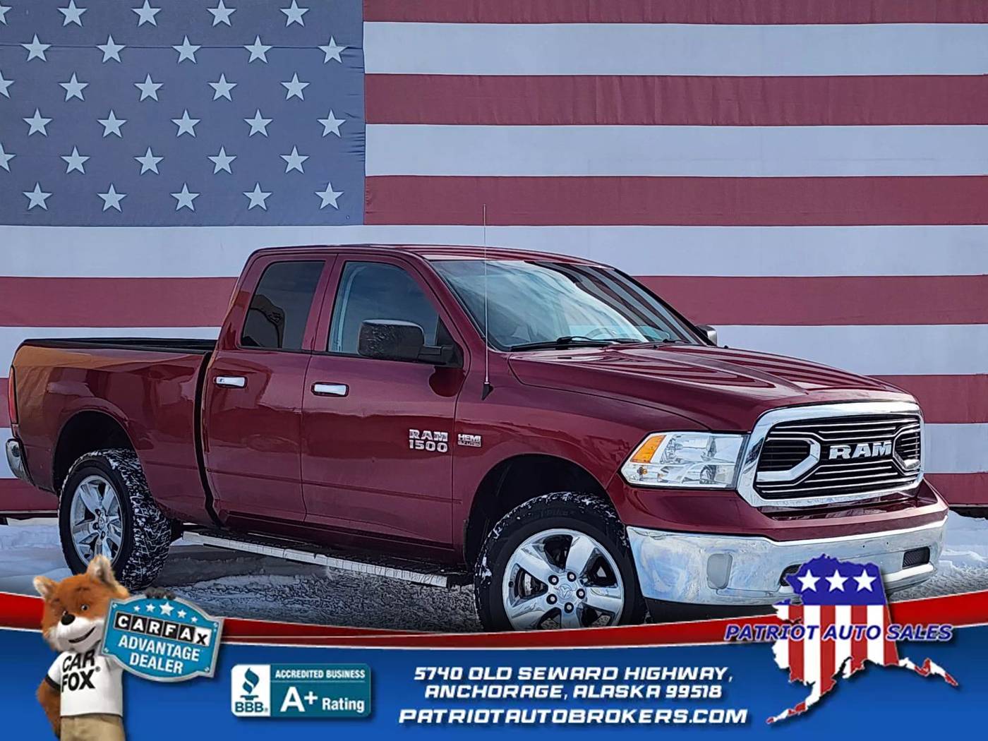 2015 Ram 1500 Big Horn — Pickup Truck — 80,076 mi — Anchorage, AK