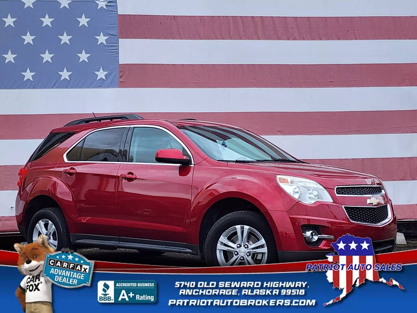 2015 Chevrolet Equinox LT — SUV — 102,016 mi — Anchorage, AK