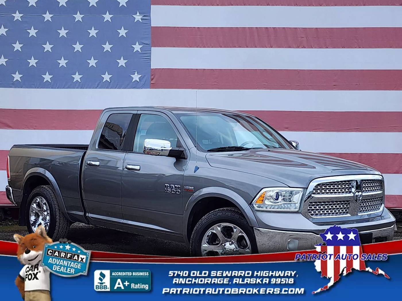 2013 Ram 1500 Laramie — Pickup Truck — 81,988 mi — Anchorage, AK