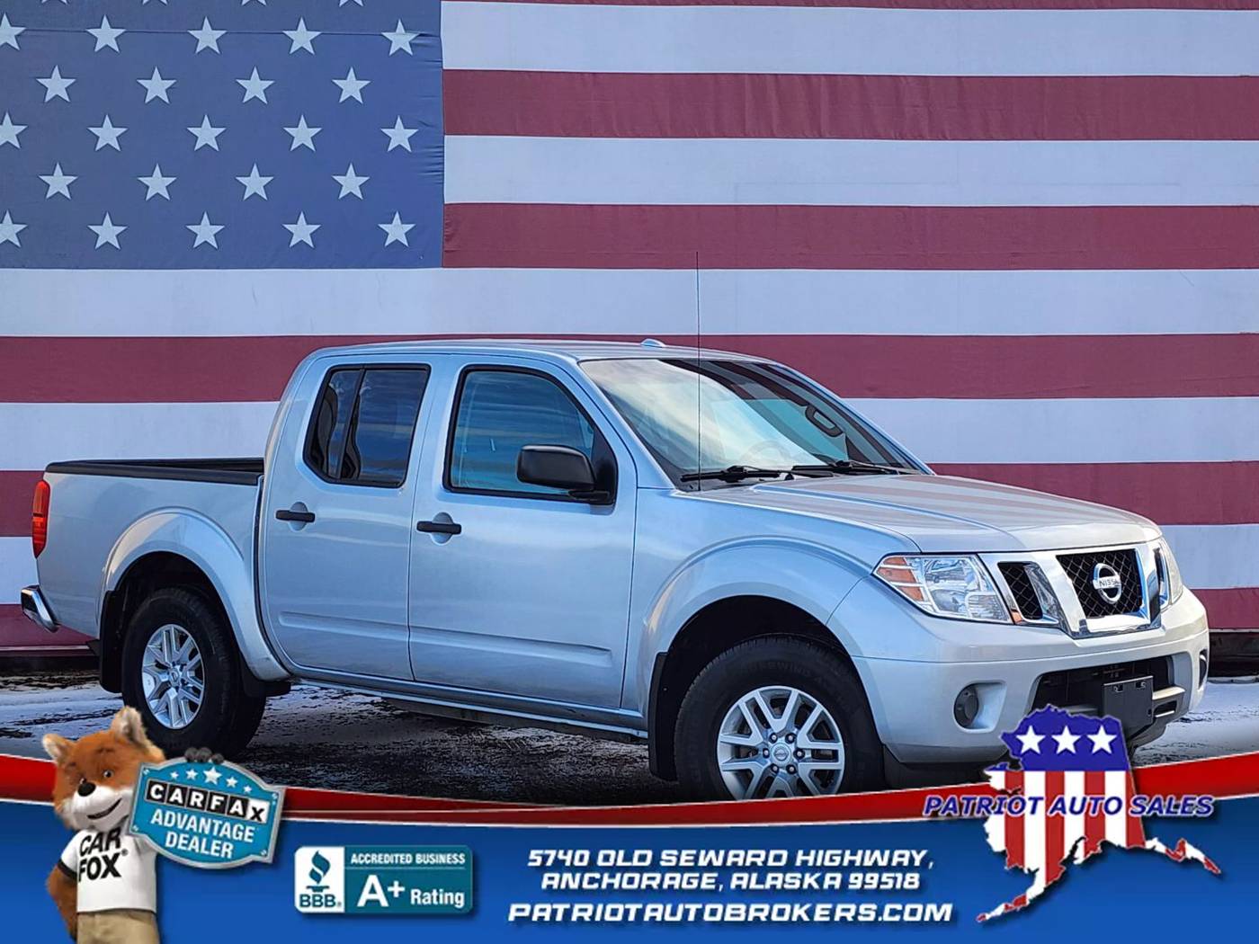 2017 Nissan Frontier SV V6 — Pickup Truck — 77,362 mi — Anchorage, AK