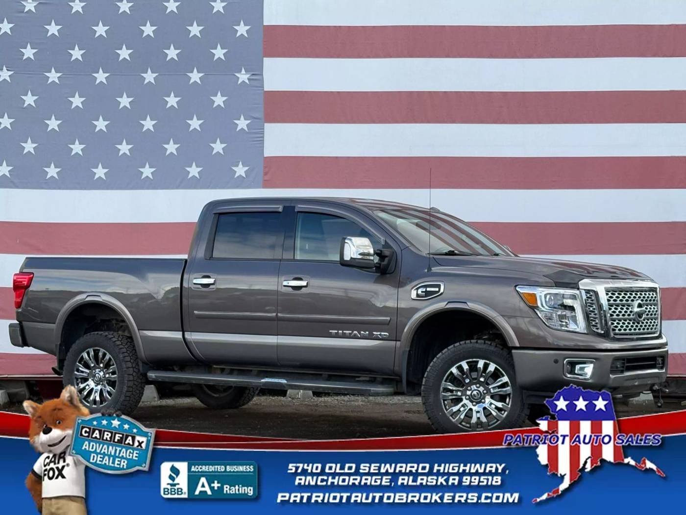 2016 Nissan Titan XD Platinum Reserve — Pickup Truck — 88,403 mi — Anchorage, AK