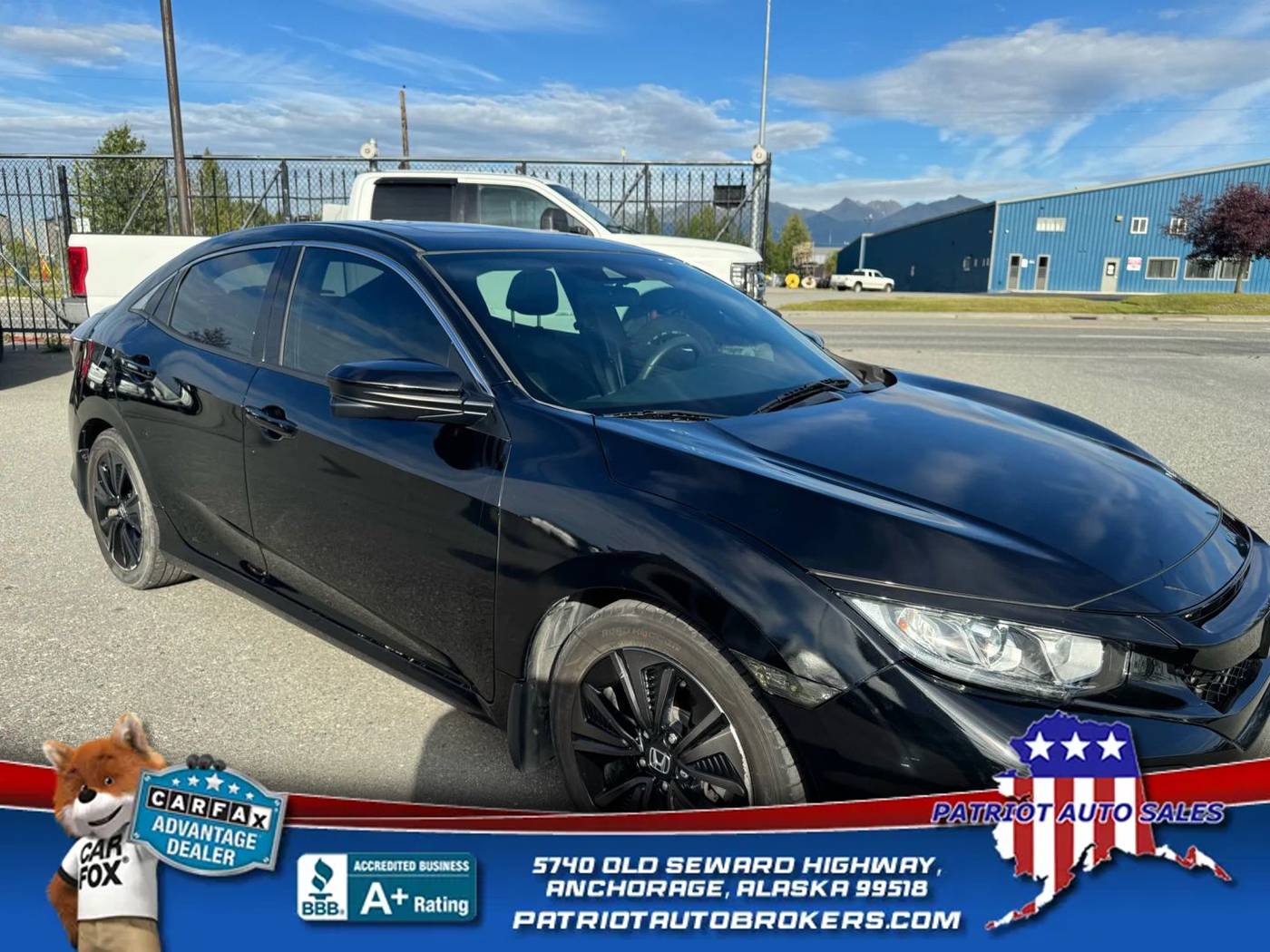 2019 Honda Civic EX — Hatchback — 116,266 mi — Anchorage, AK