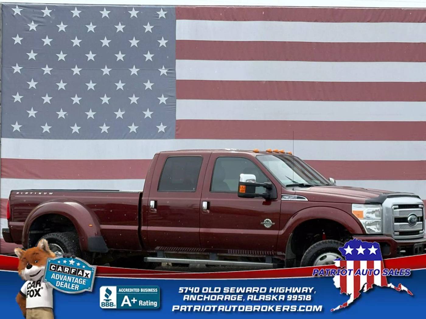 2016 Ford Super Duty F-350 Platinum — Pickup Truck — 115,928 mi — Anchorage, AK