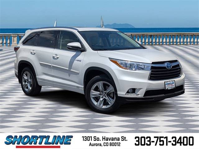 2016 Toyota Highlander Hybrid Limited — SUV — 83,698 mi — Aurora, CO