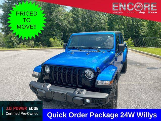2023 Jeep Gladiator Willys — Pickup Truck — 55,896 mi — Mobile, AL