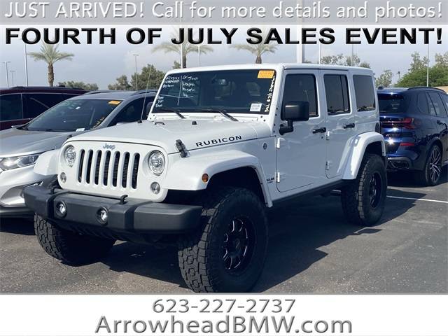 2017 Jeep Wrangler Rubicon — SUV — 37,693 mi — Glendale, AZ