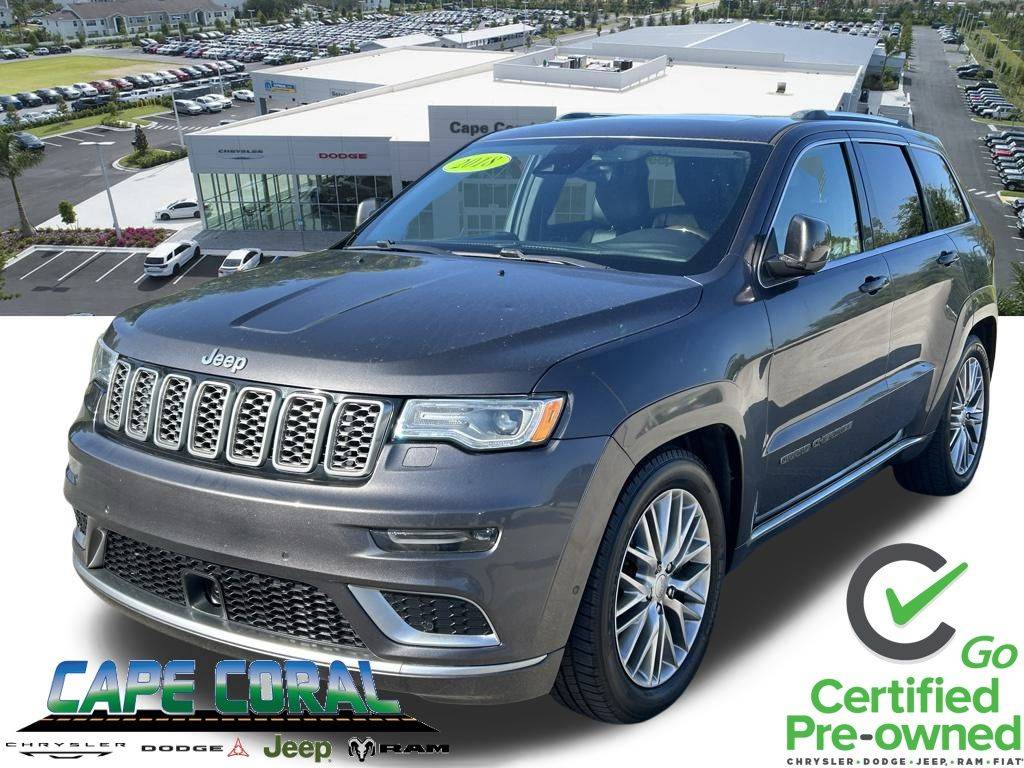 2018 Jeep Grand Cherokee Summit — SUV — 81,456 mi — Cape Coral, FL