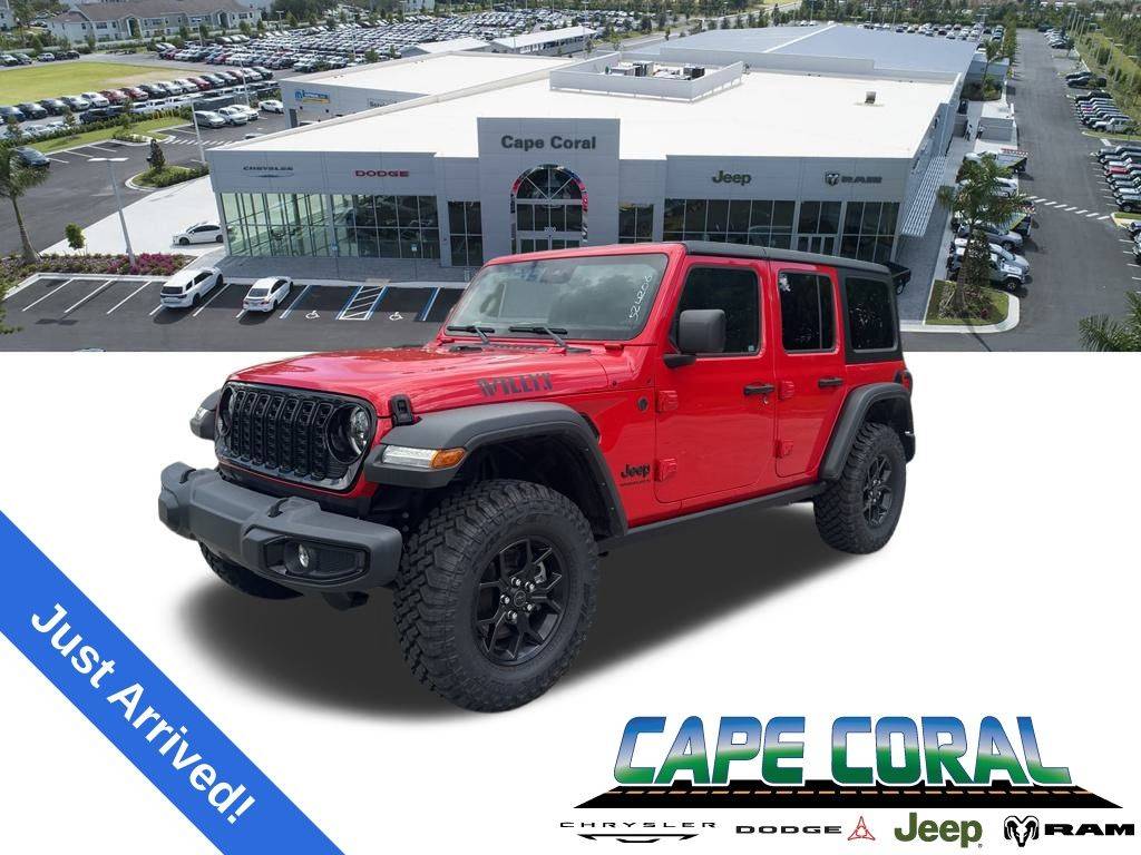 2025 Jeep Wrangler Willys — SUV — 4,245 mi — Cape Coral, FL
