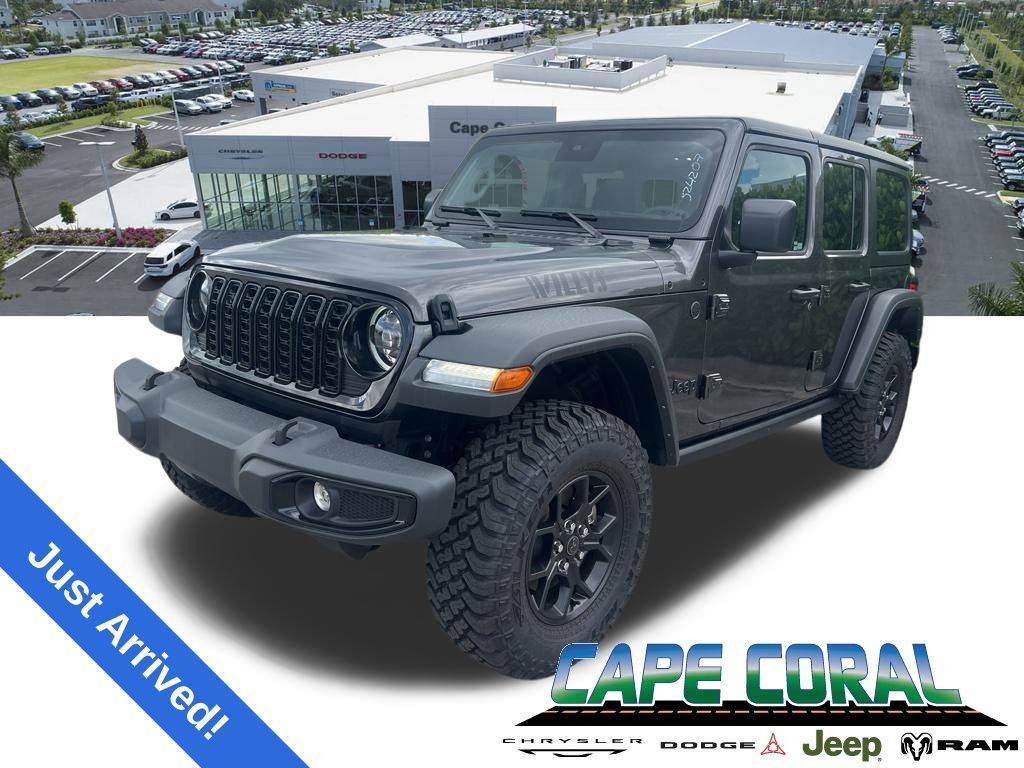 2025 Jeep Wrangler Willys — SUV — 4,263 mi — Cape Coral, FL