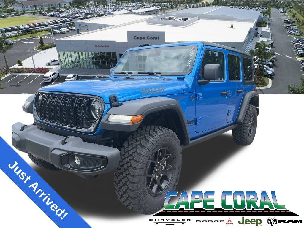 2025 Jeep Wrangler Willys — SUV — 4,066 mi — Cape Coral, FL