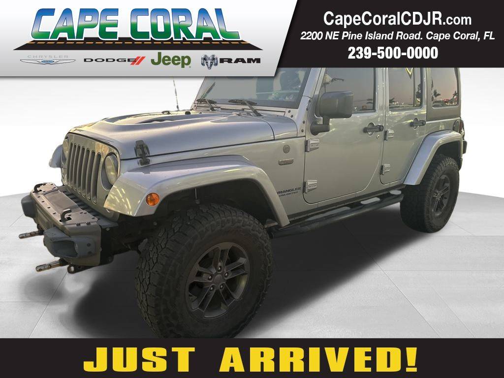 2016 Jeep Wrangler 75th Anniversary — SUV — 69,612 mi — Cape Coral, FL