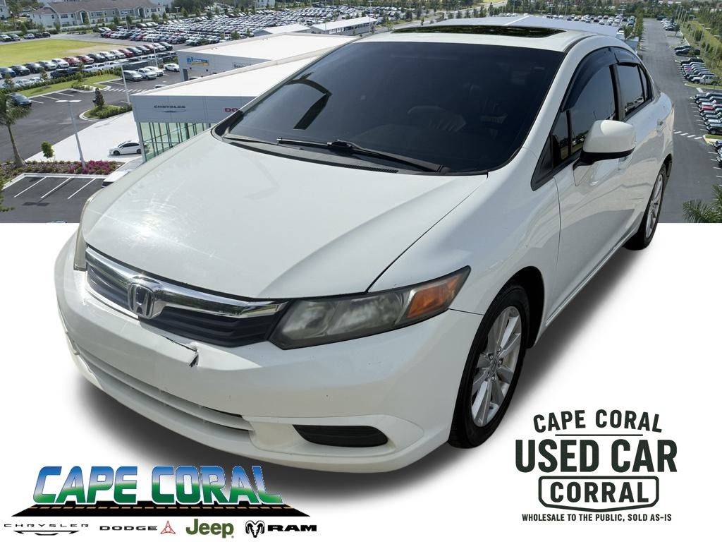 2012 Honda Civic EX-L — Sedan — 215,040 mi — Cape Coral, FL