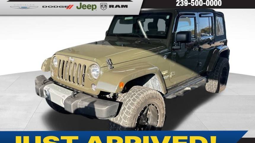 2015 Jeep Wrangler Sahara — SUV — 62,408 mi — Cape Coral, FL